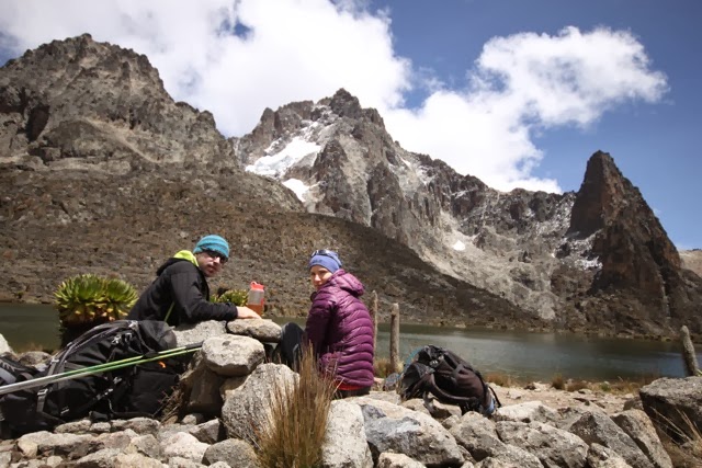 A picnic on Nelion – and an epic climb up Mt Kenya!